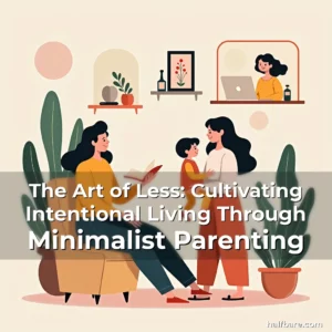 Artistic representation for The Art of Less: Cultivating Intentional Living Through Minimalist Parenting