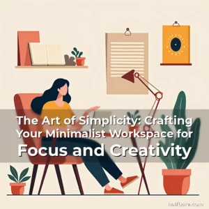 Artistic representation for The Art of Simplicity: Crafting Your Minimalist Workspace for Focus and Creativity