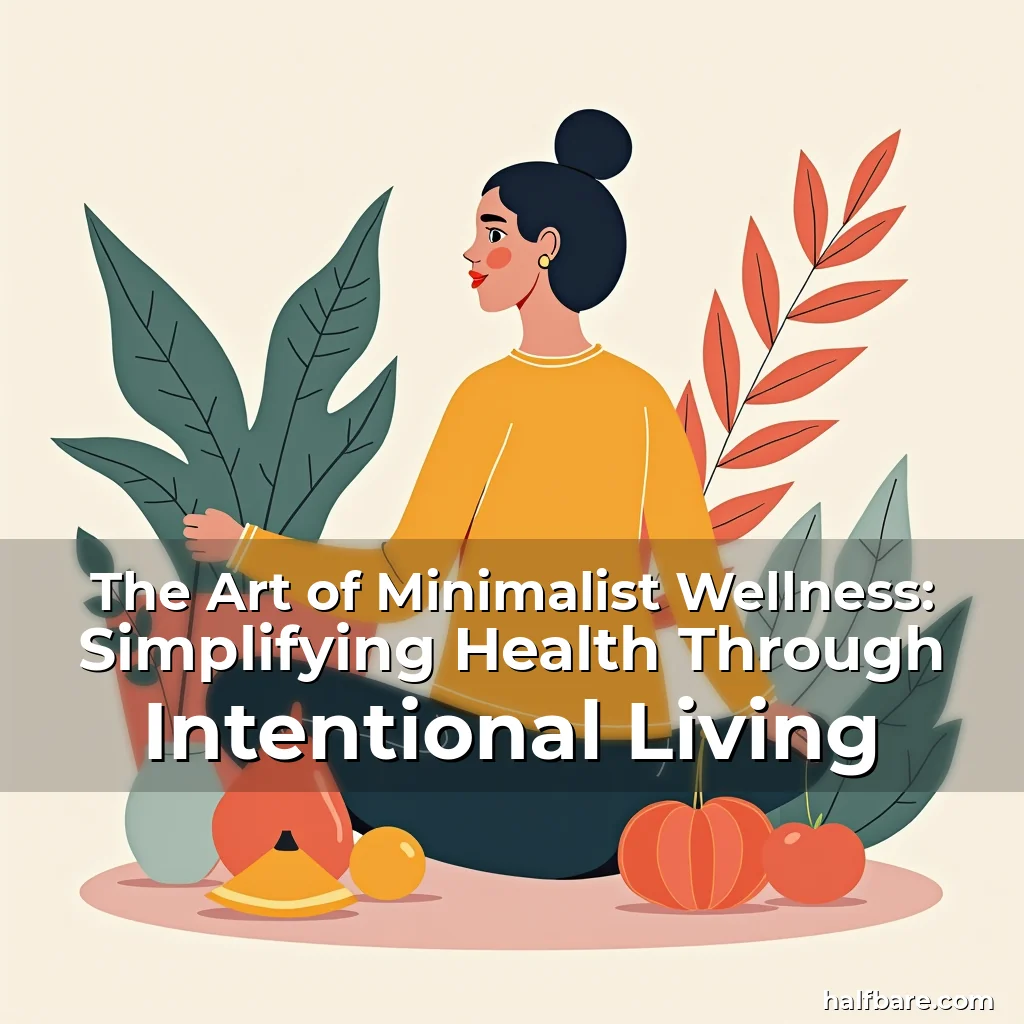 Read more about the article The Art of Minimalist Wellness: Simplifying Health Through Intentional Living