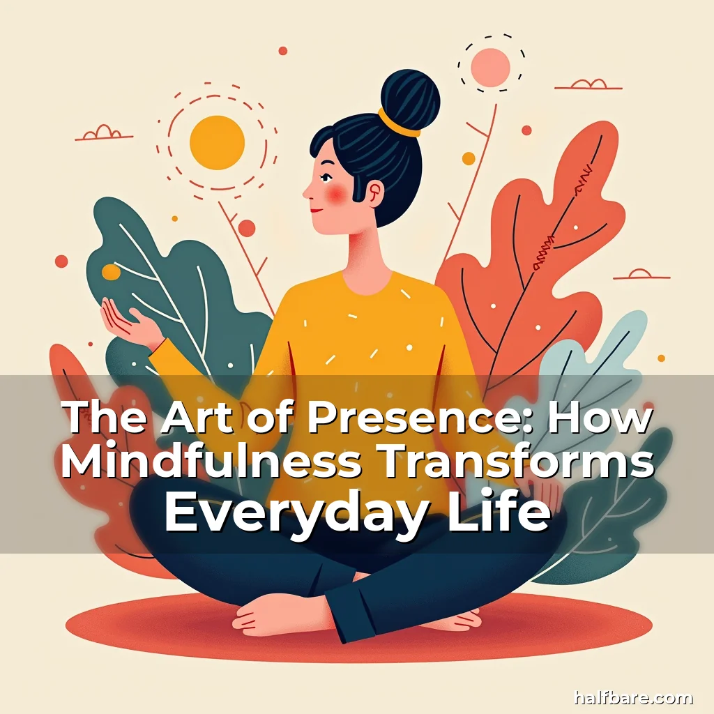 Read more about the article The Art of Presence: How Mindfulness Transforms Everyday Life